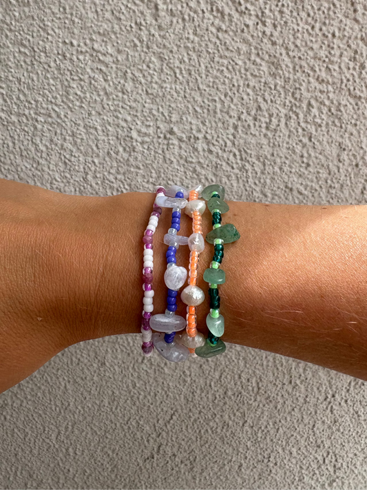 Violet Waves Bracelet