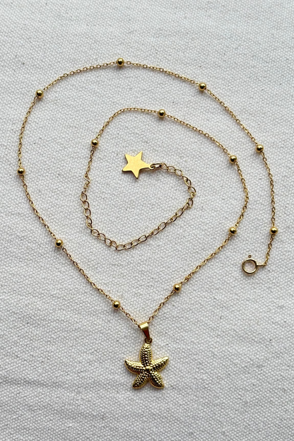 Starfish Charm Necklace