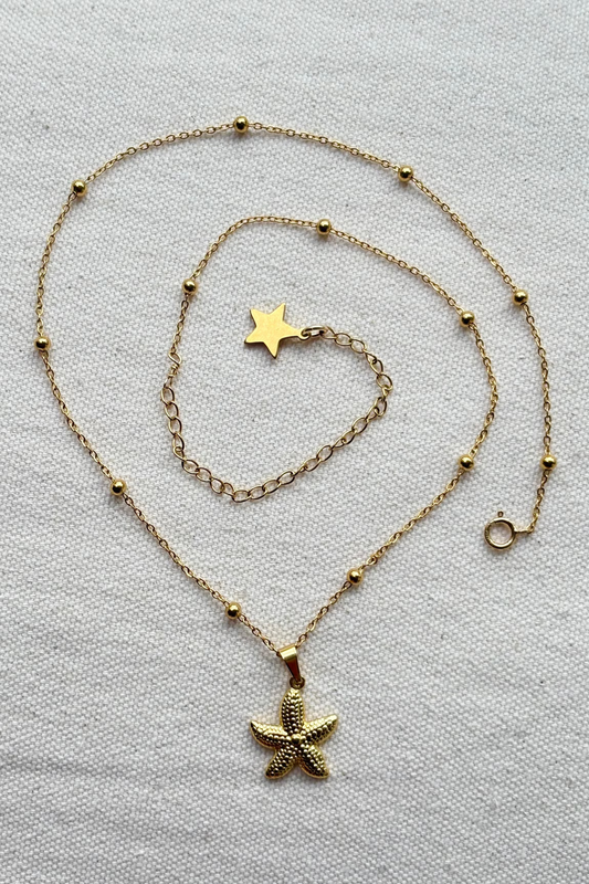 Starfish Charm Necklace